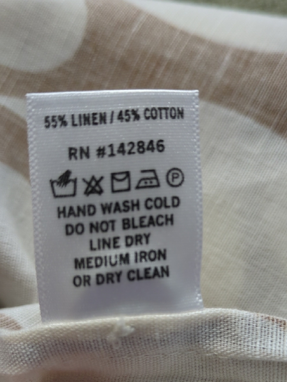 RHODET Two-Piece Brown/Cream Floral Print Set - Cropped Tie Top & Wide Leg Pant - Picture 9 of 13